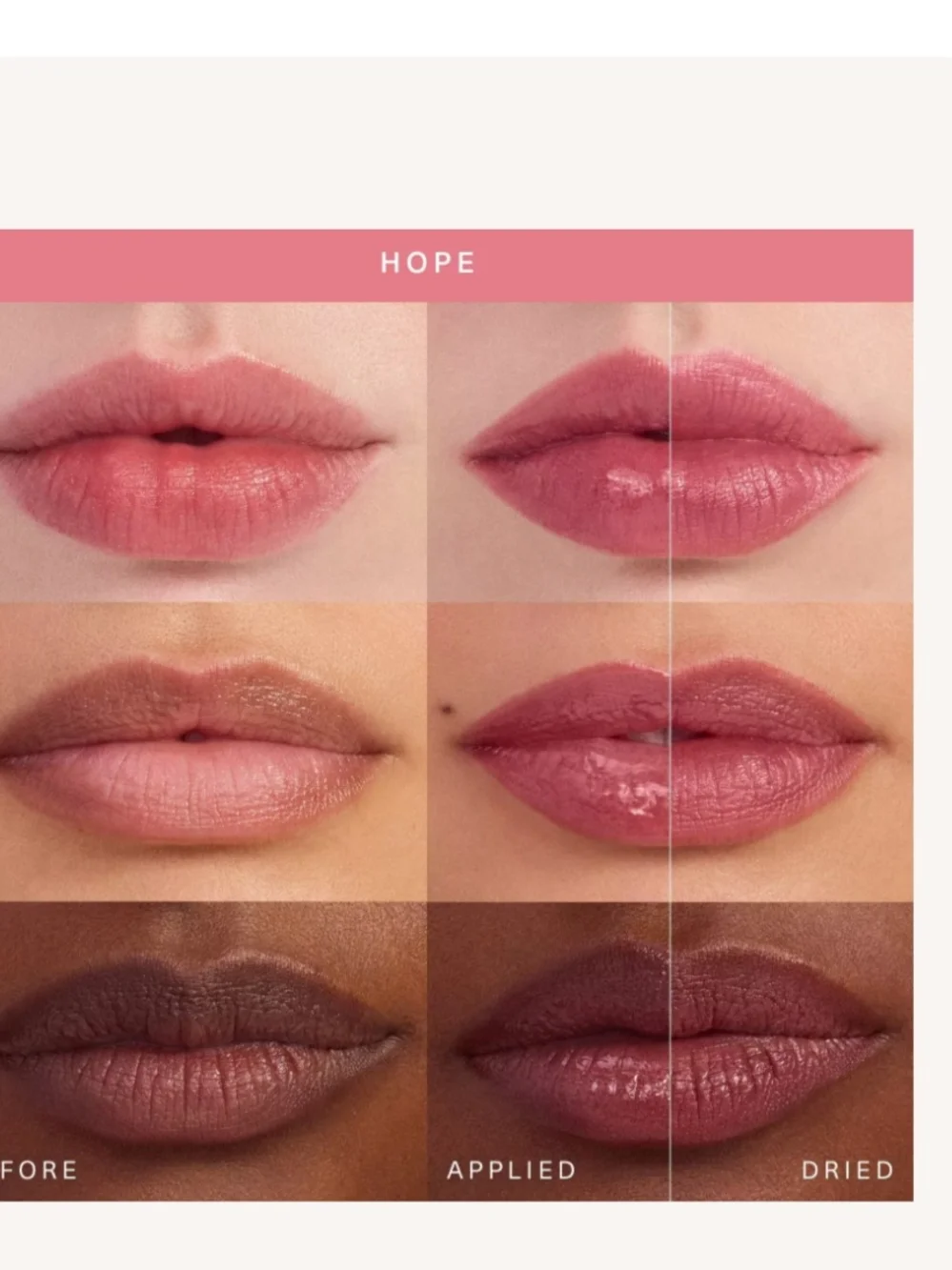 Rare Beauty Soft Pinch Tinted Lip Oil — Hope NIB